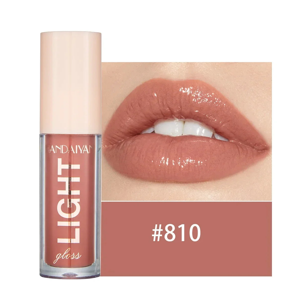 12 Colors Mirror Pearl Lip Gloss Waterproof Long Lasting