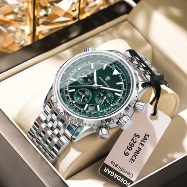 POEDAGAR Luxury Watches For Men Date Chronograph Man Watch Waterproof Luminous Sport Military Men's Quartz Watch