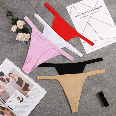 3Pcs Sexy Cotton Thongs sexy panties
