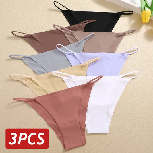 3Pcs/Set Women Panties Sexy Underwear