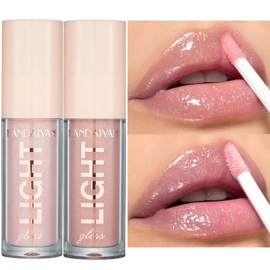 12 Colors Mirror Pearl Lip Gloss Waterproof Long Lasting