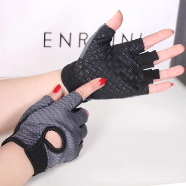 Gym Gloves for Women Men Fitness Half Finger